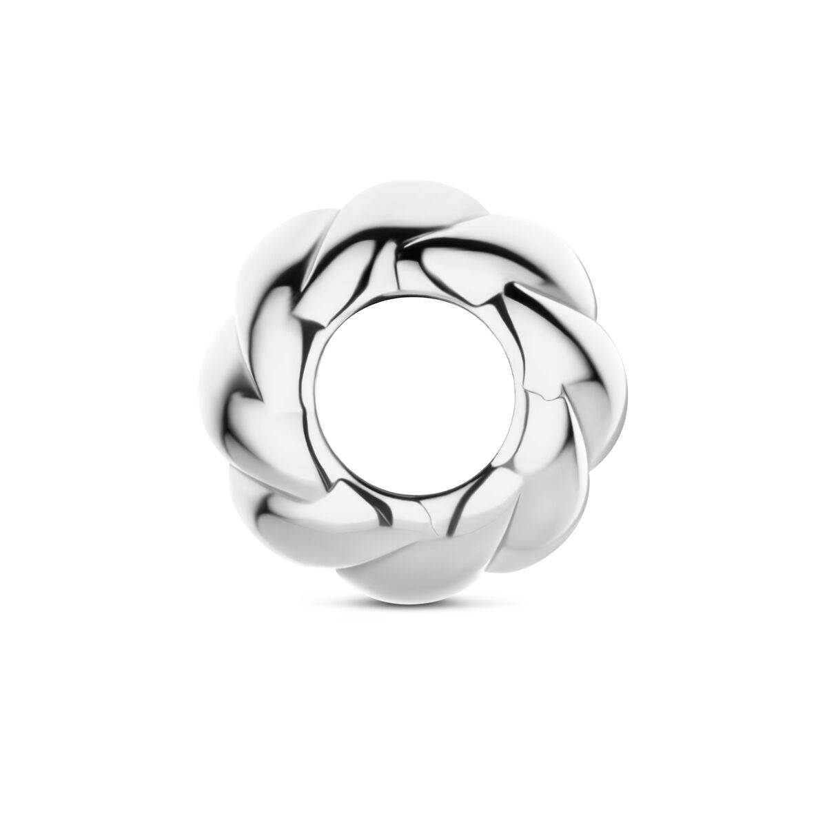 Rondelle en Argent Rhodié 925