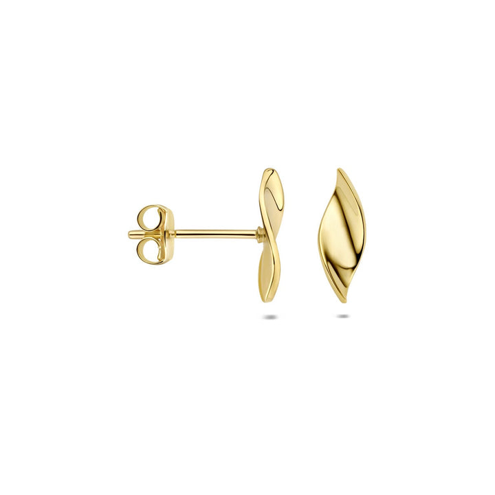 9k geelgouden oorknopjes