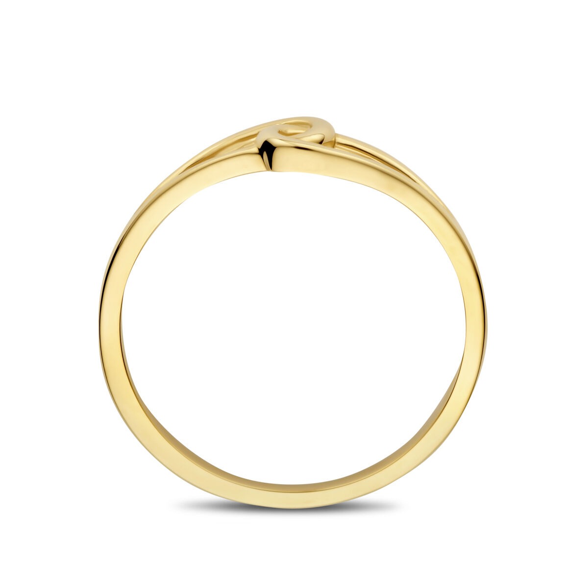 Bague en or jaune 5 mm