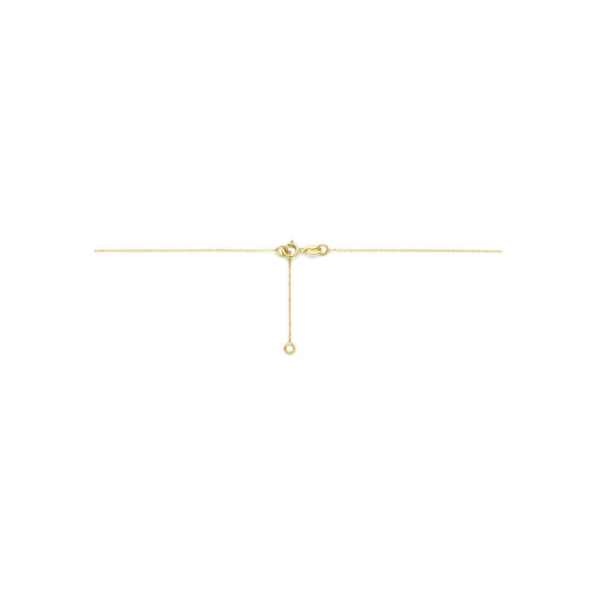 collier en or jaune 14k avec billes