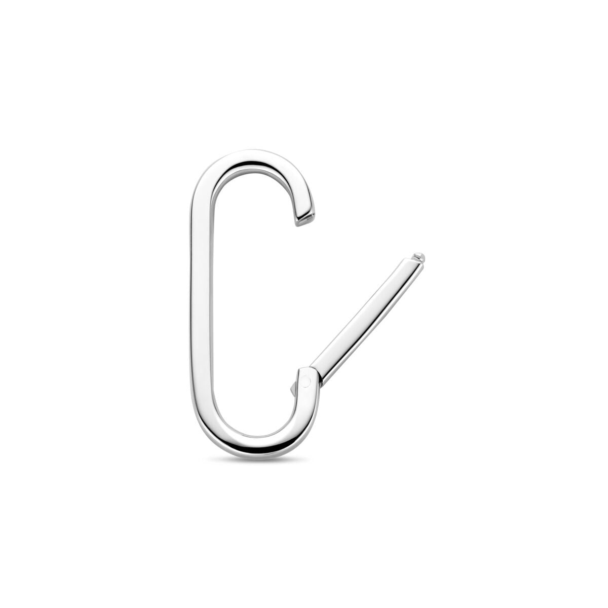 Connecteur argent rhodié