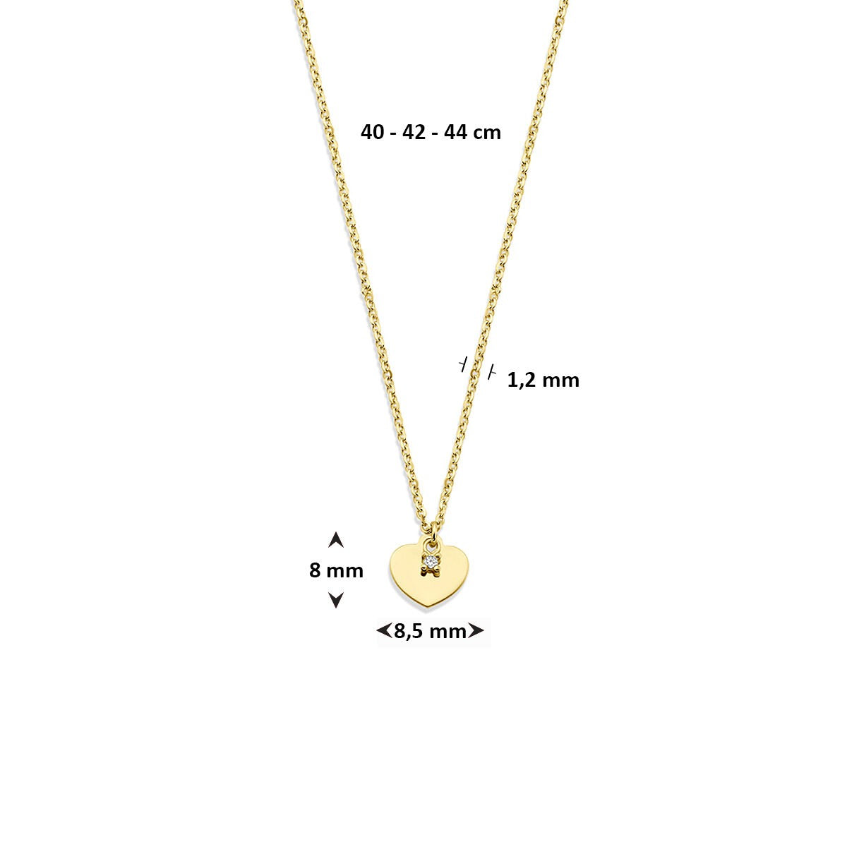 Ear cuff plaqué or jaune – 925 argent