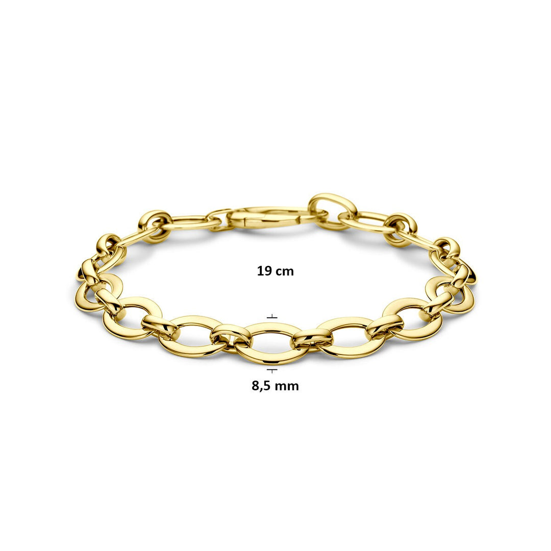 14k Geelgouden ankerarmband