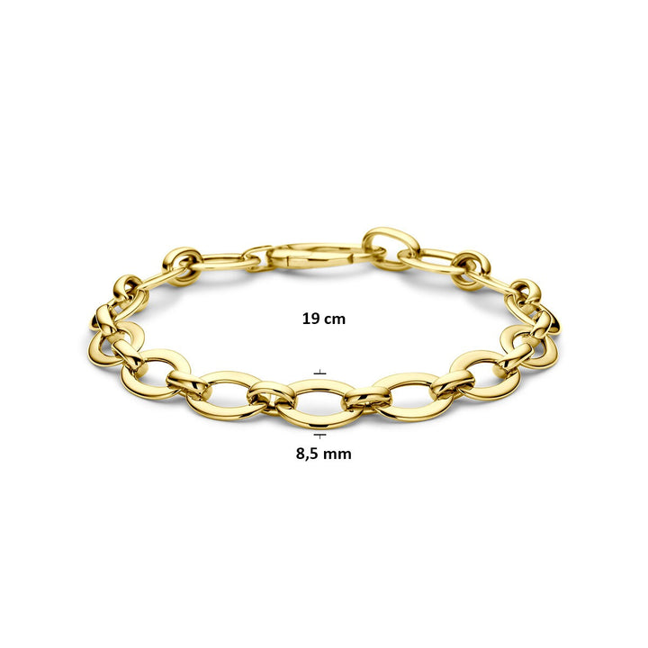 14k Geelgouden ankerarmband