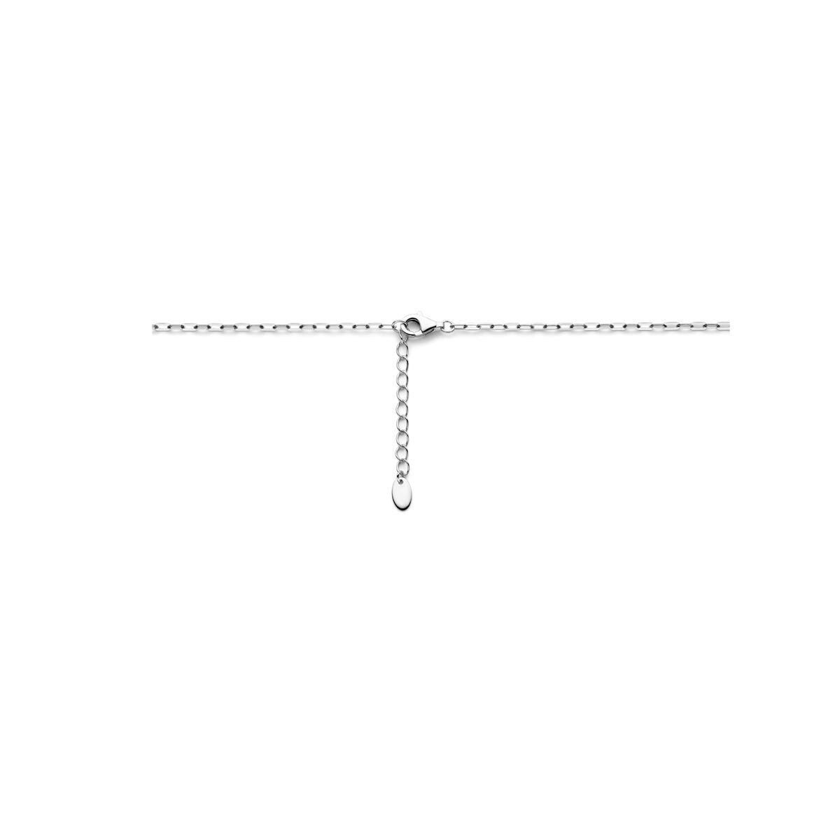 y-collier perle 1,7 mm 45 + 3 cm argent rhodié