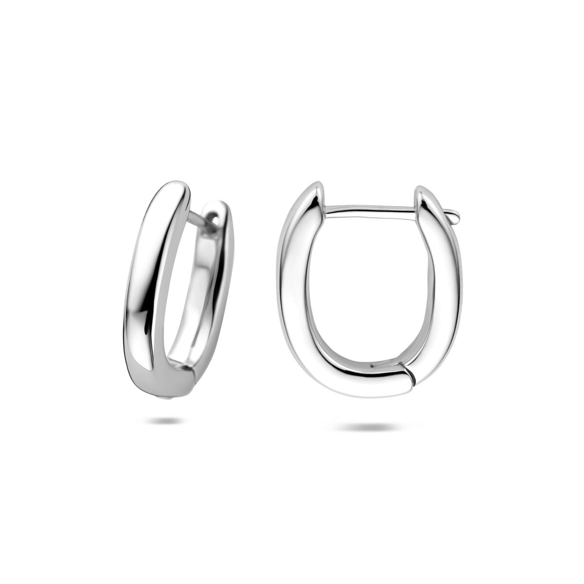 Créoles en argent – rhodiées argent 925