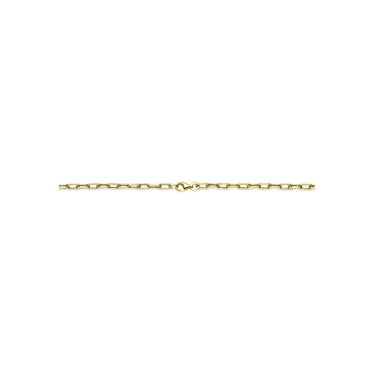 collier en or 14k ancre