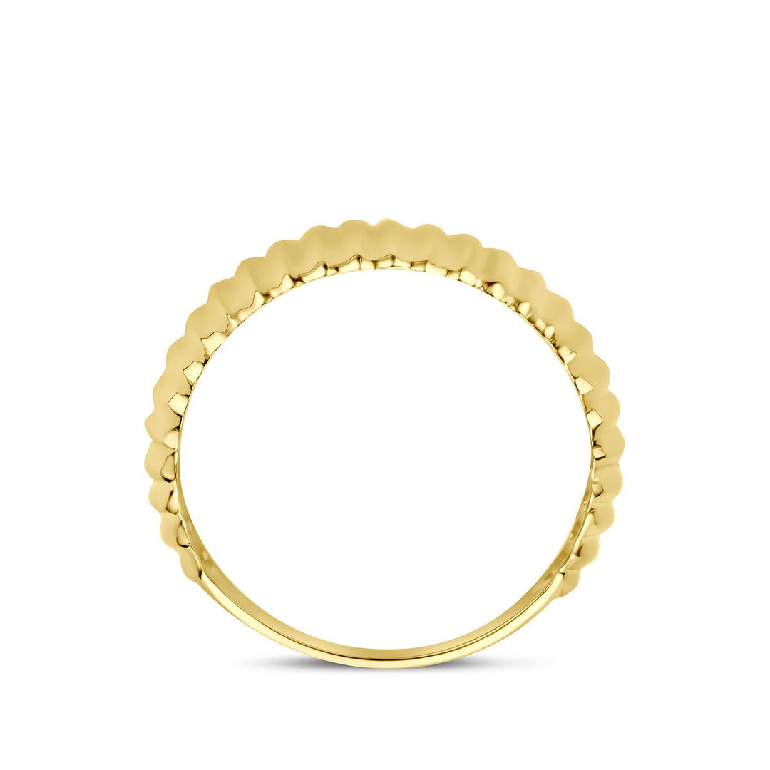 14k Geelgouden ring 8 mm