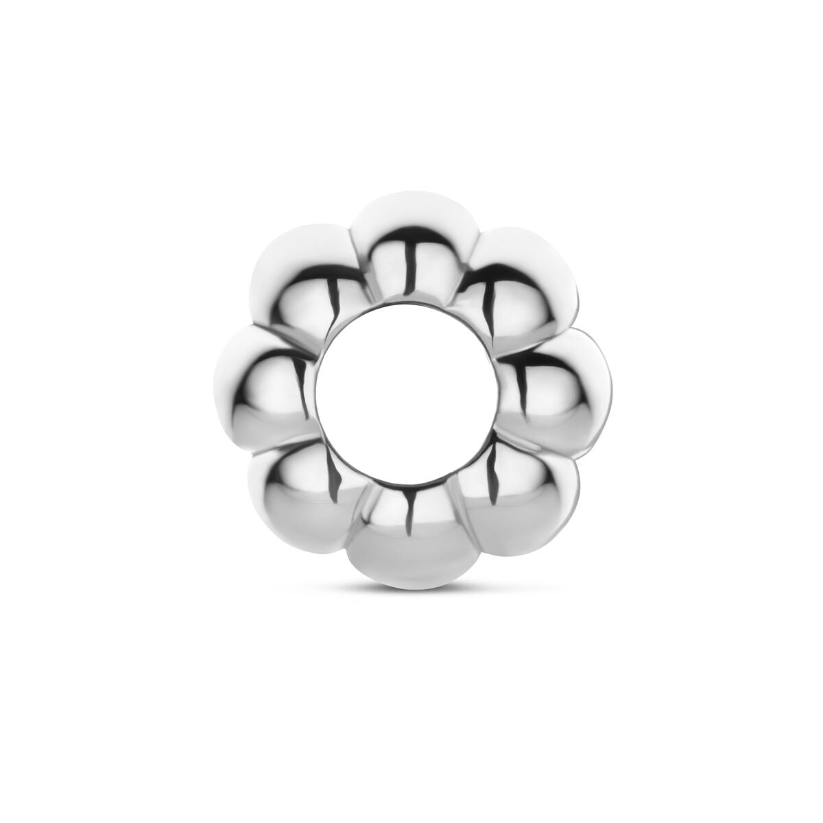 Rondelle en Argent Rhodié 925