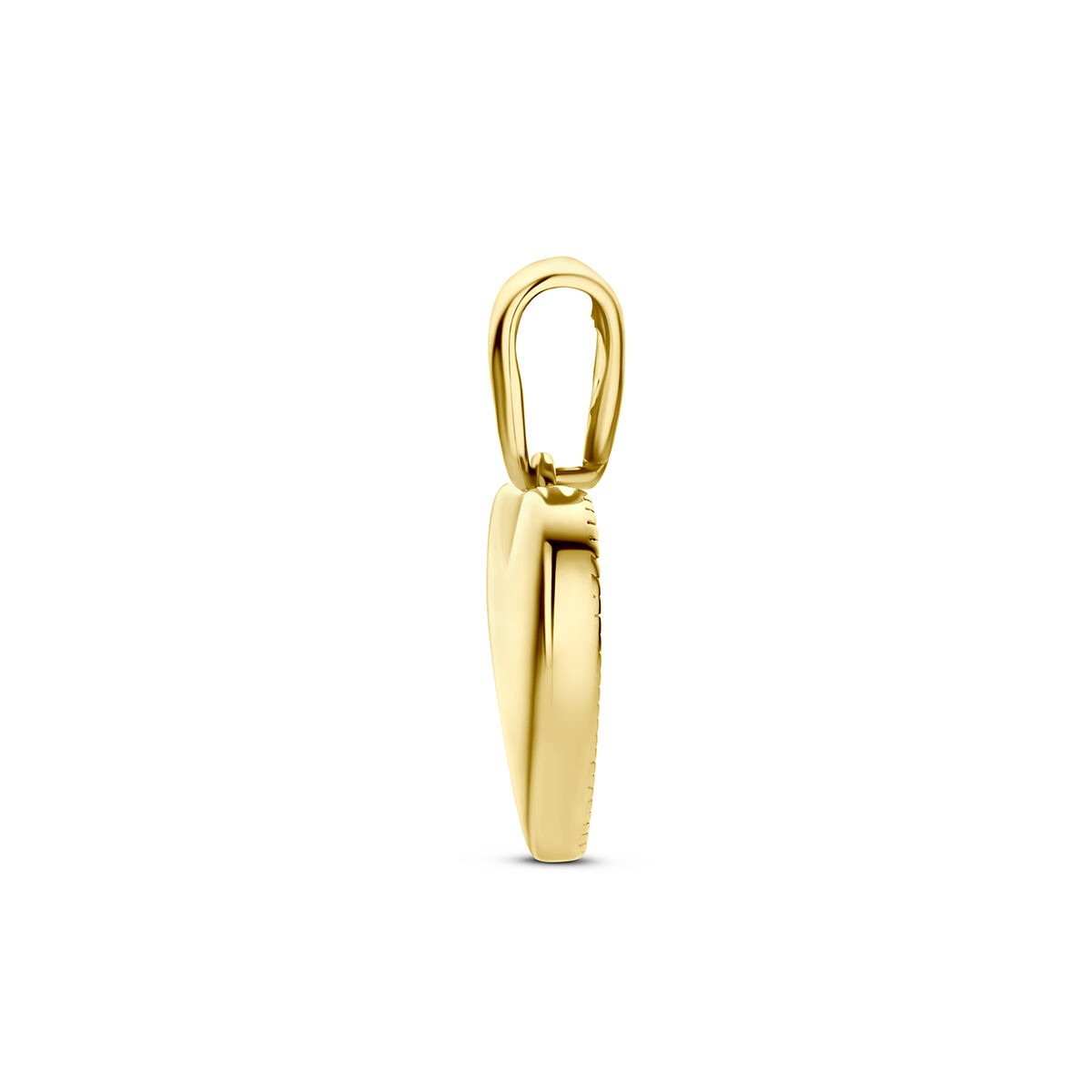 9k Geelgouden hanger hart