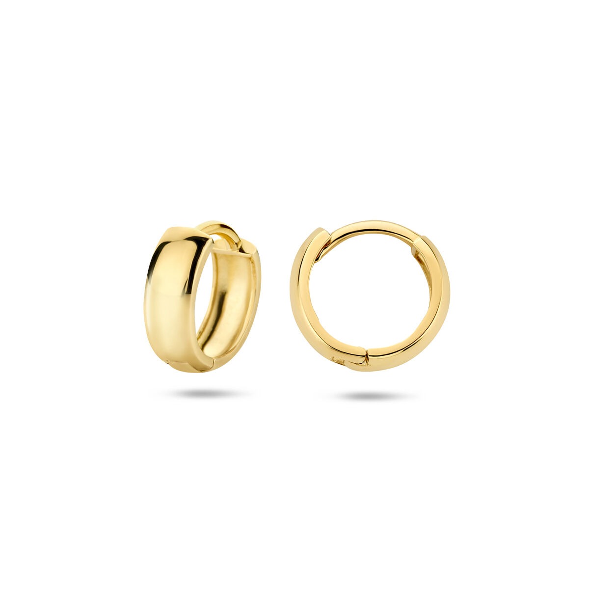 Créoles en or jaune 9k 12 x 3.2 mm