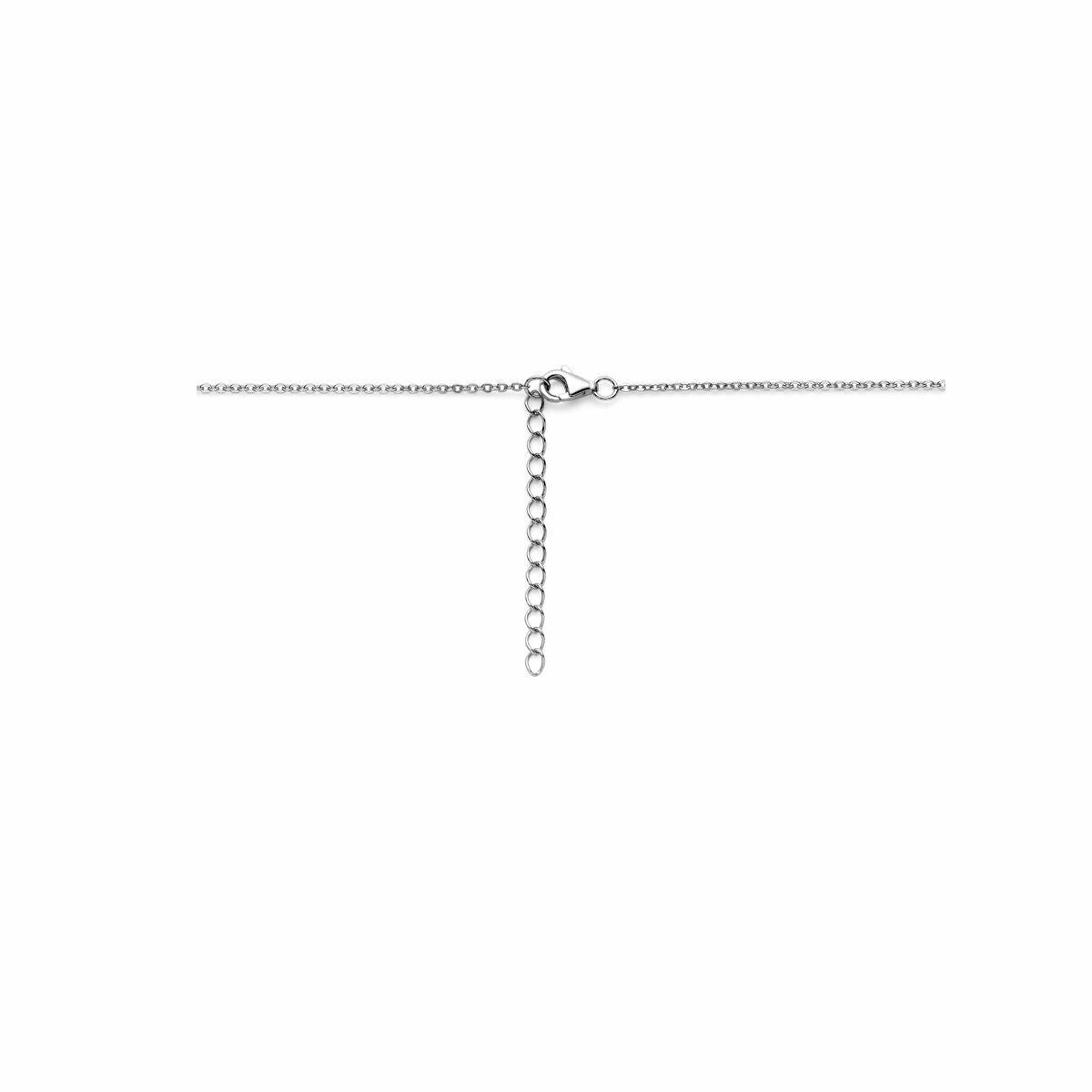 Collier pour enfant en argent avec des cœurs – rhodié argent 925
