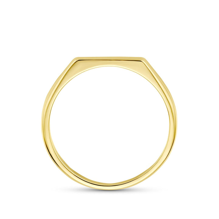 9k Geelgouden graveerring