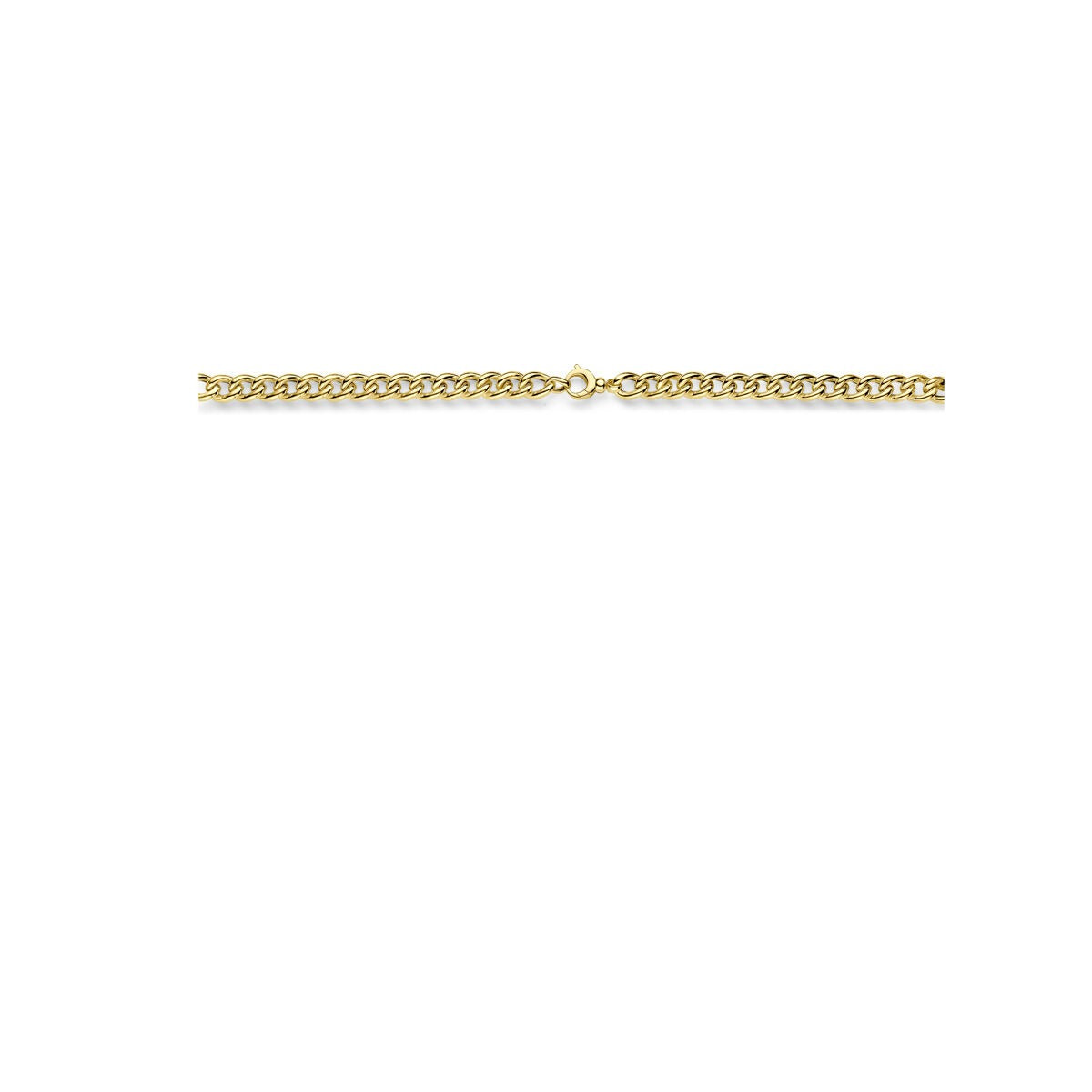 Collier en Or Jaune et Blanc 14k avec Diamant