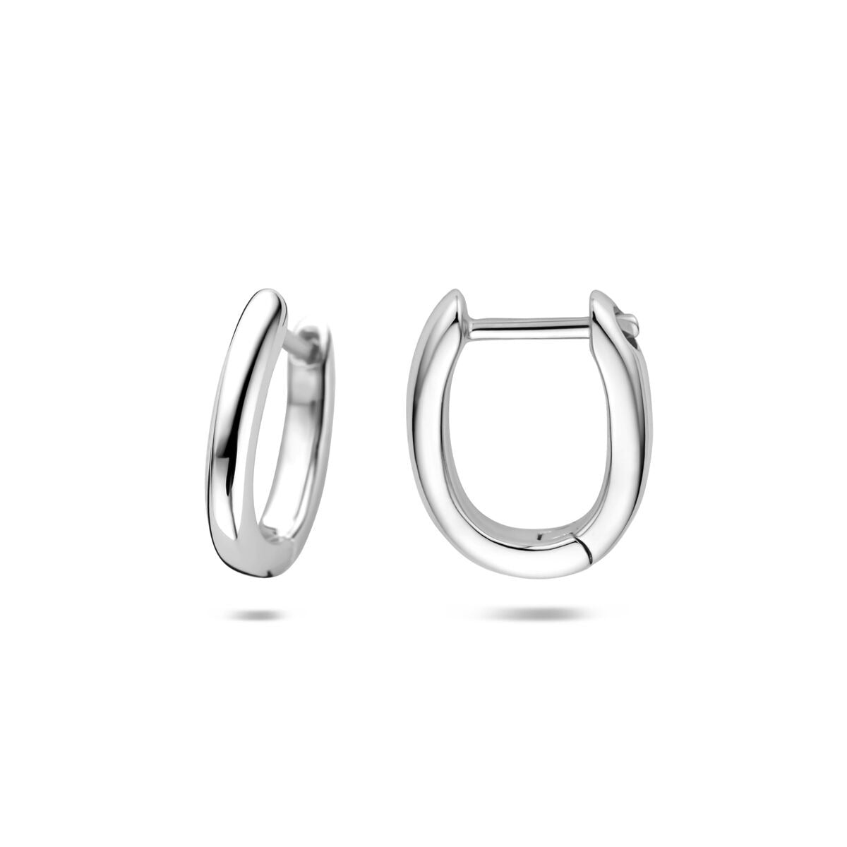 Créoles en argent – rhodié argent 925