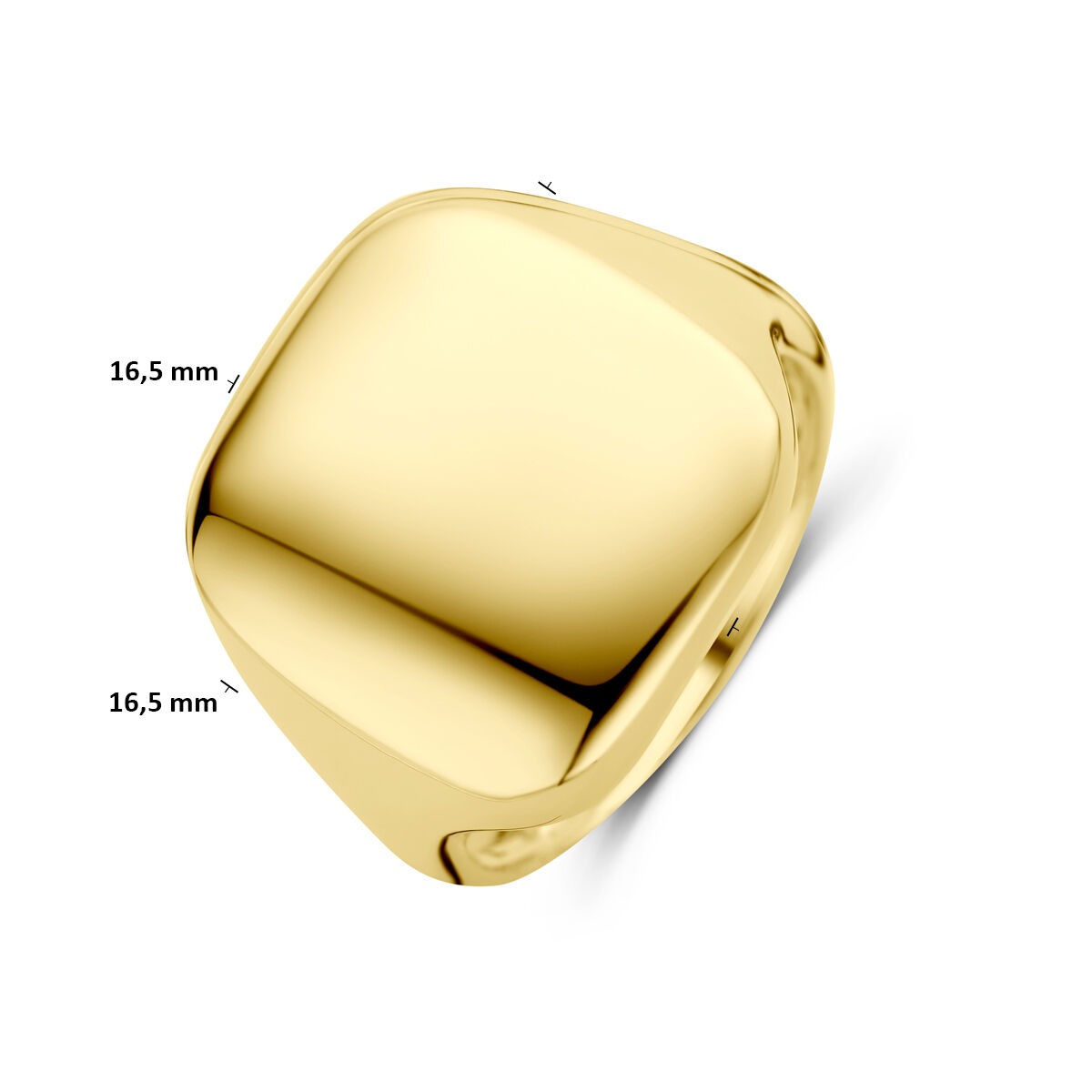 bague en or jaune 14k
