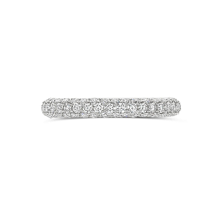 14k witgouden ring met diamant 1.24ct