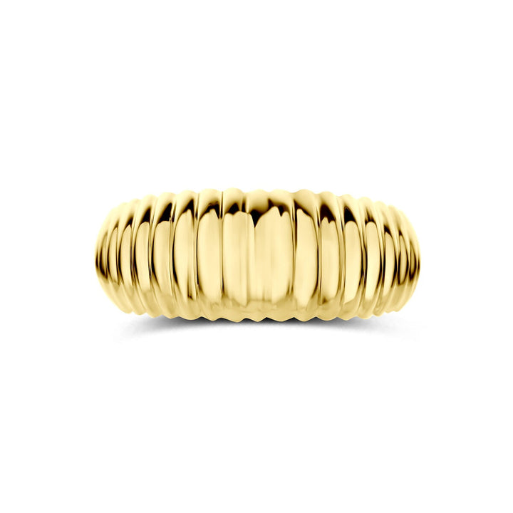 14k Geelgouden ring 8 mm
