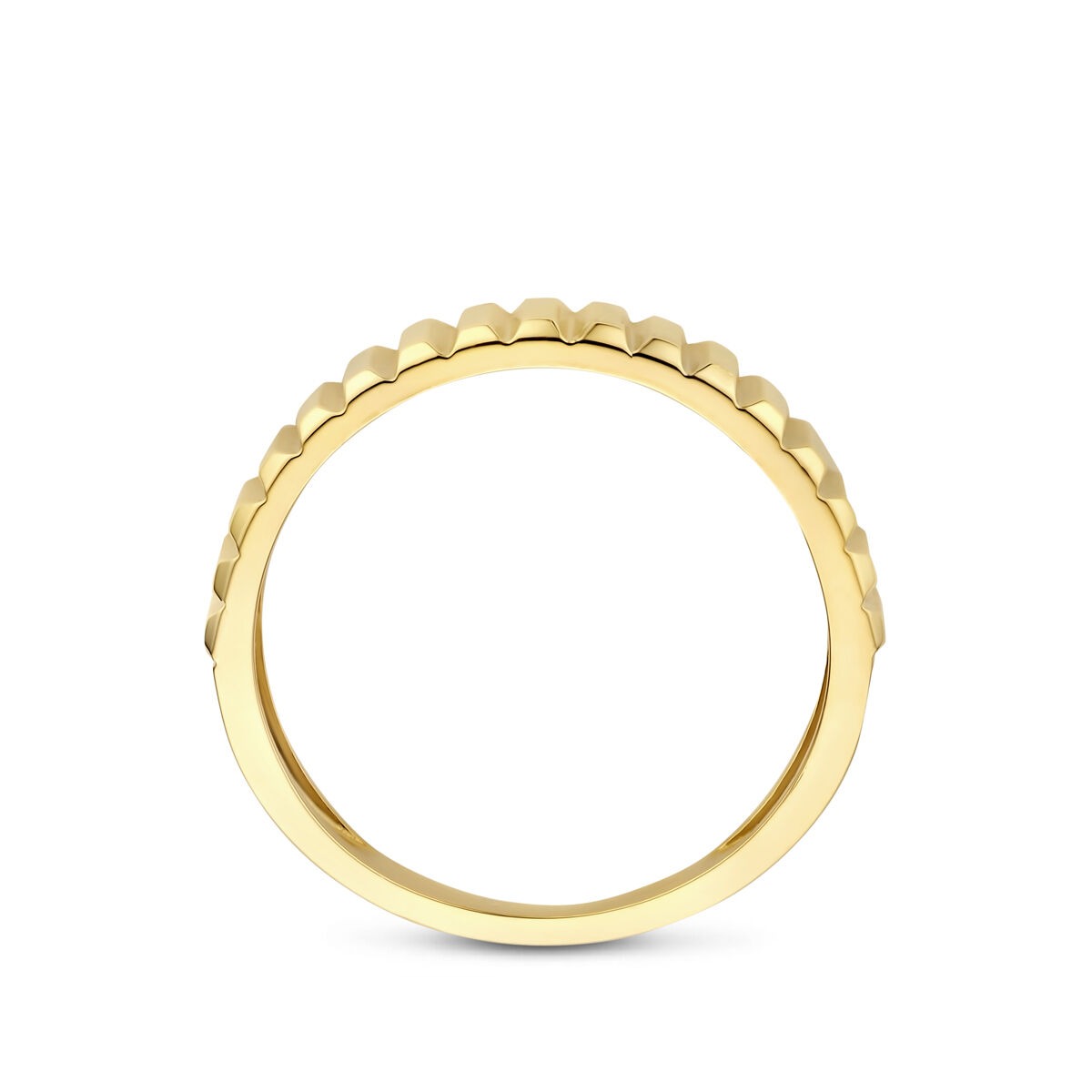 Bague pour femme en or jaune 14k