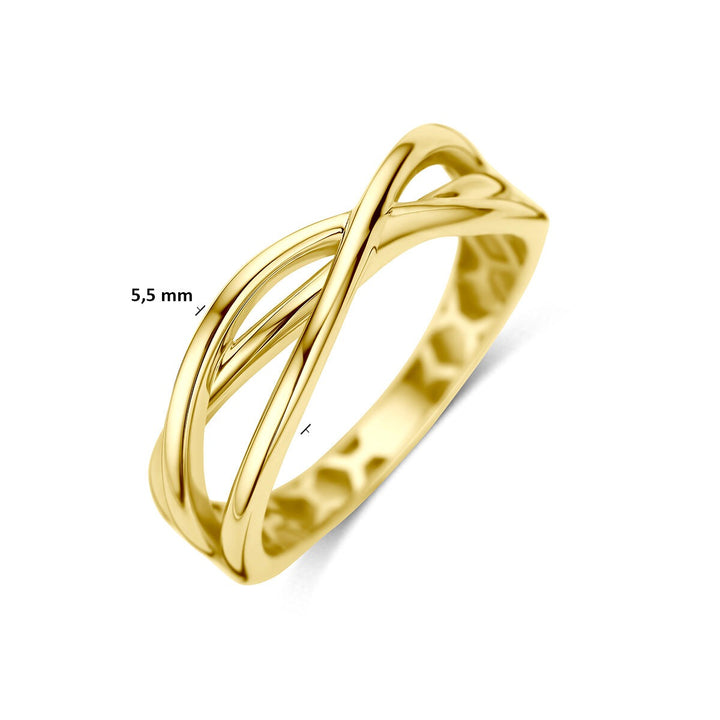 9k Geelgouden ring