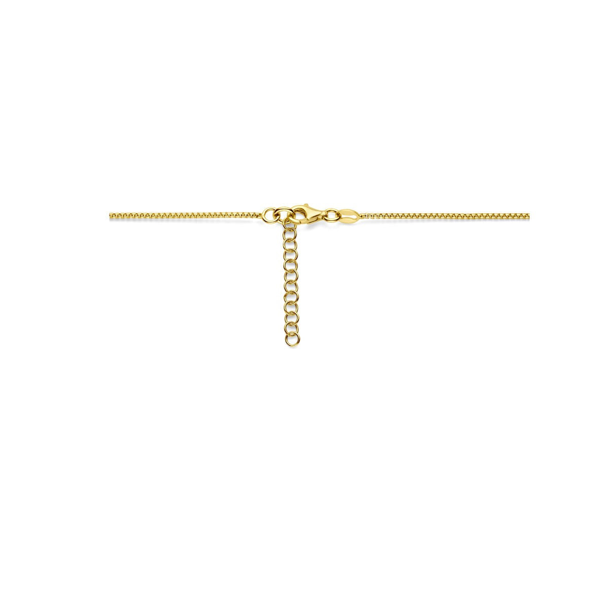 Collier en argent plaqué or à billes – or jaune sur argent 925