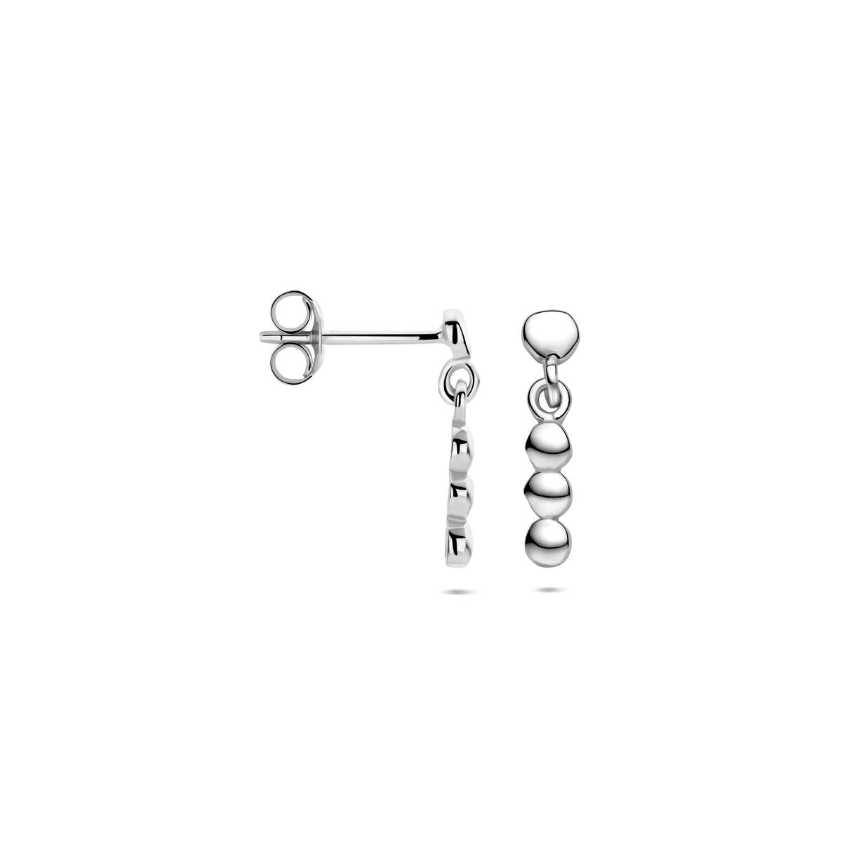 Boucles d'oreilles en argent – rhodié argent 925
