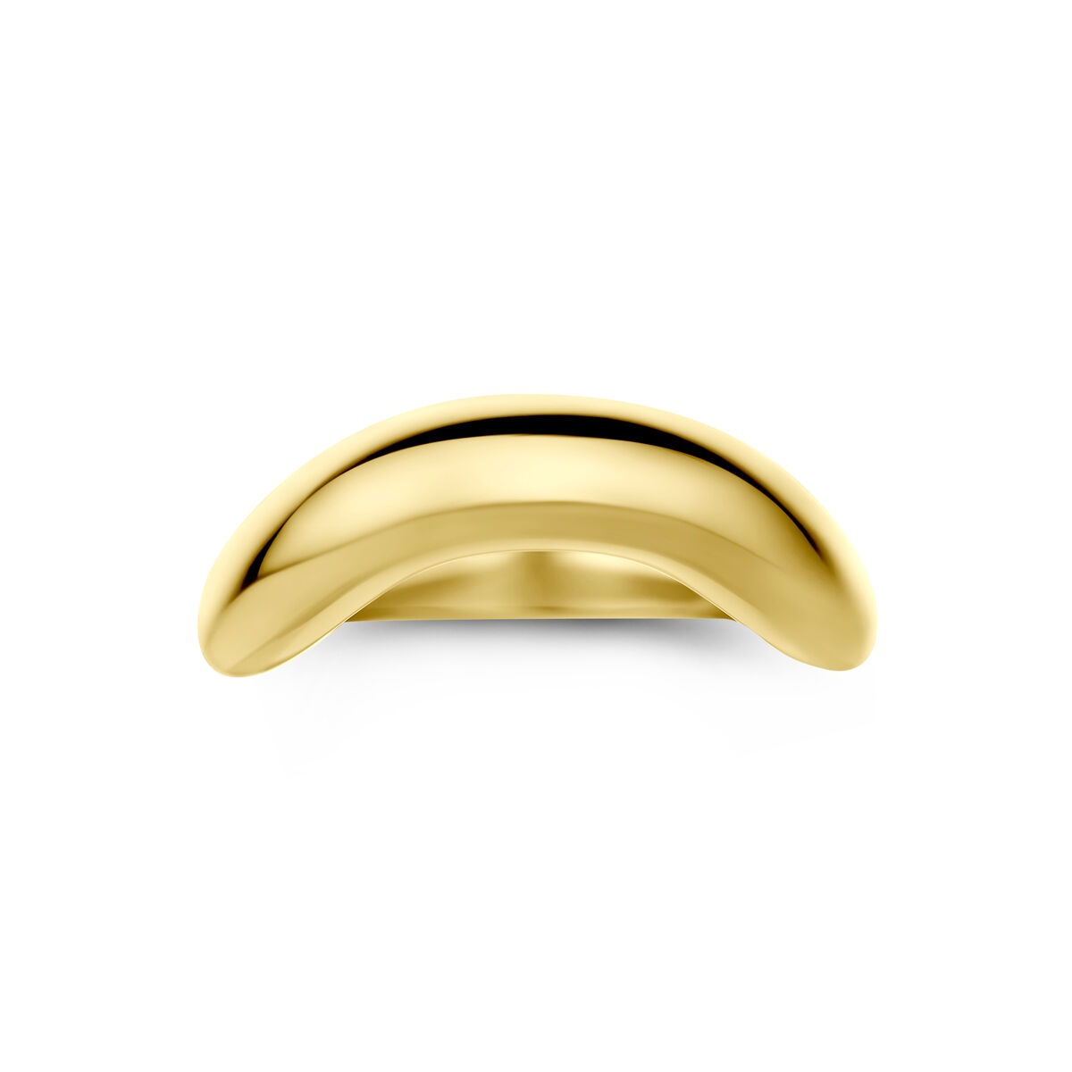 bague en or jaune 14k