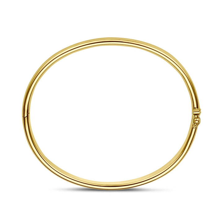 14k Geelgouden Silgold Bangle 5 mm Dames