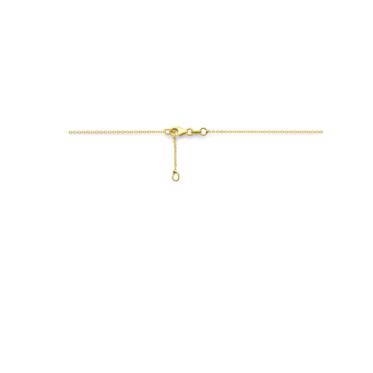 collier en or jaune 14k avec citrine