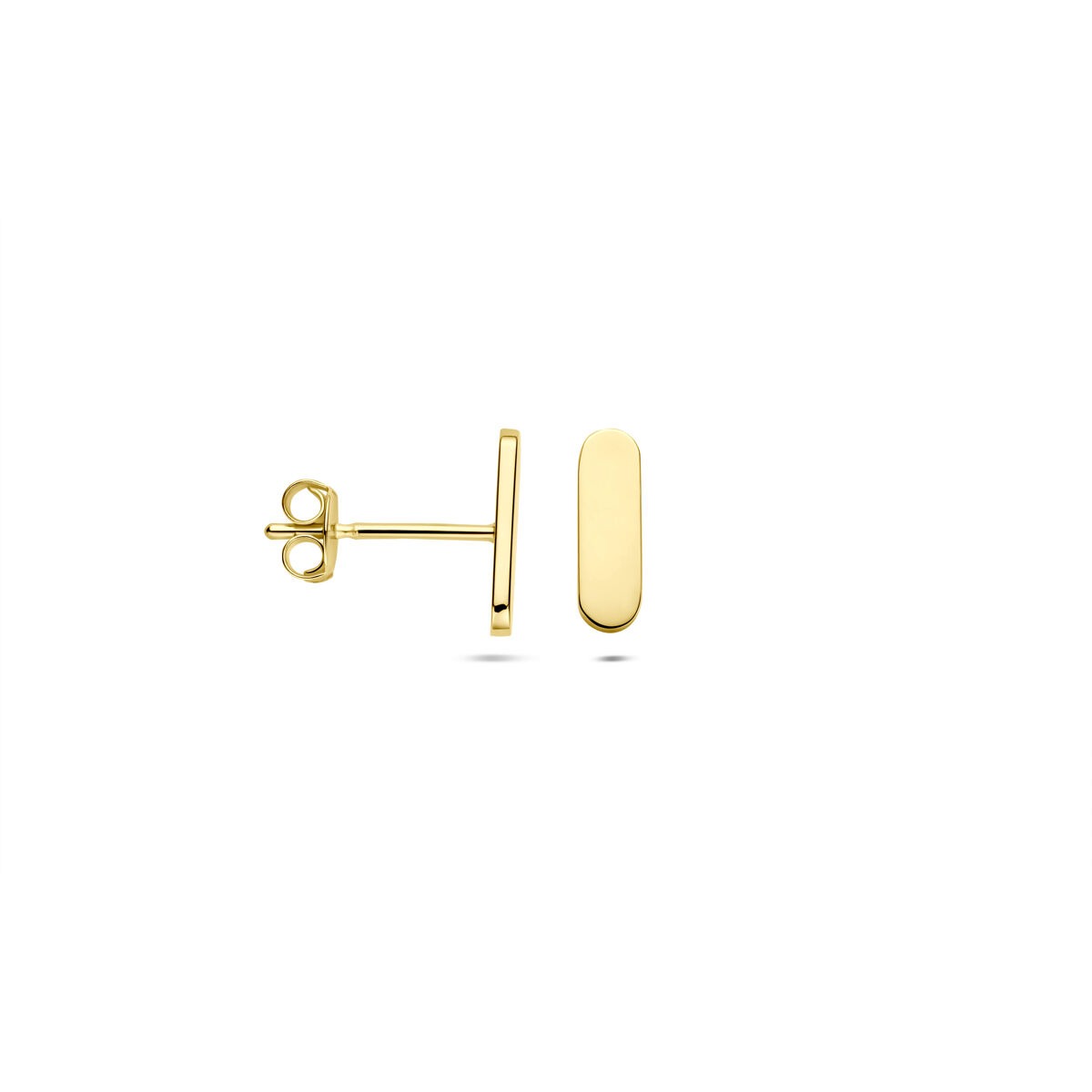 Puces d'oreilles en or – or jaune 14k