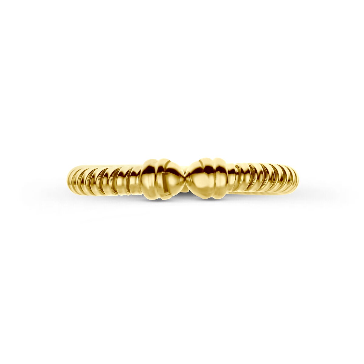 Bague en or jaune 3 mm pour femme