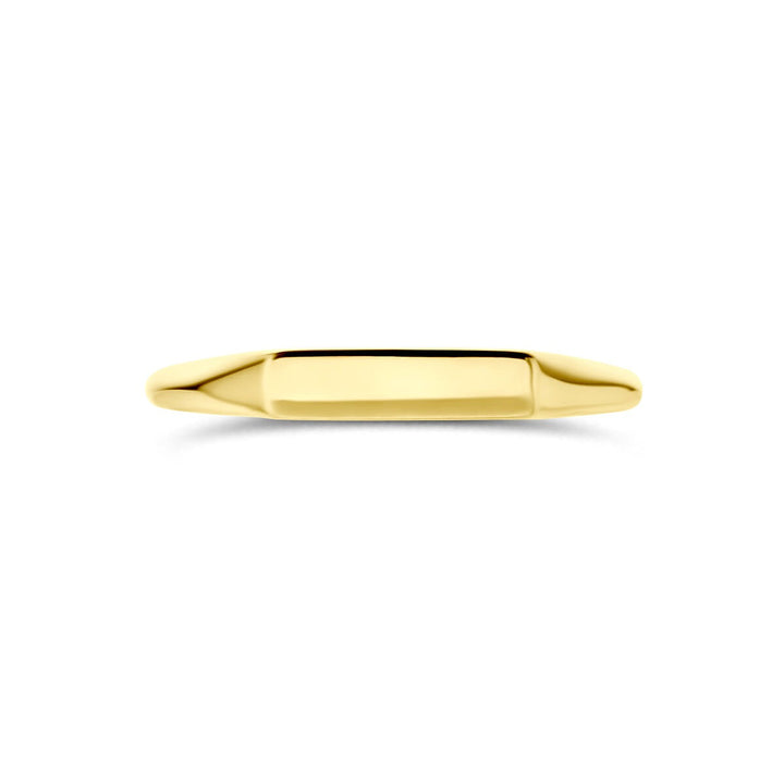 9k Geelgouden graveerring