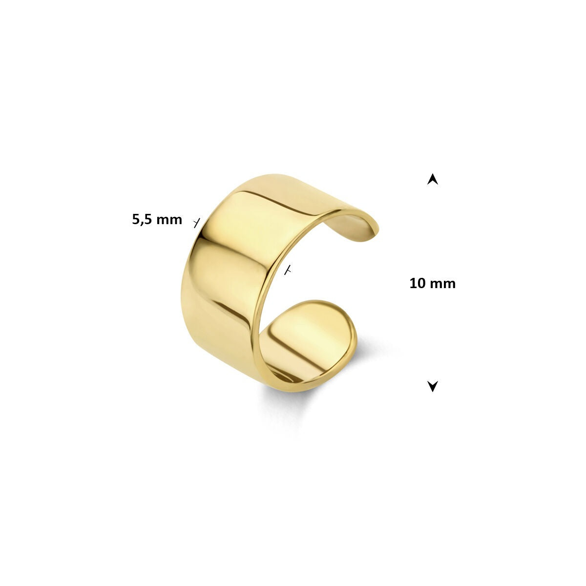 Ear Cuff en or jaune 14k