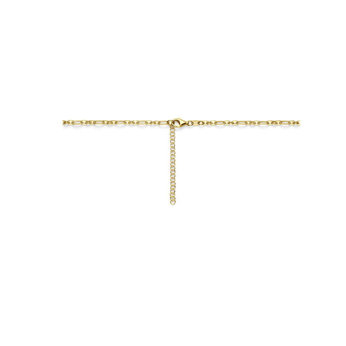 Collier plaqué or en argent avec des perles d'eau douce et jade rose – argent 925