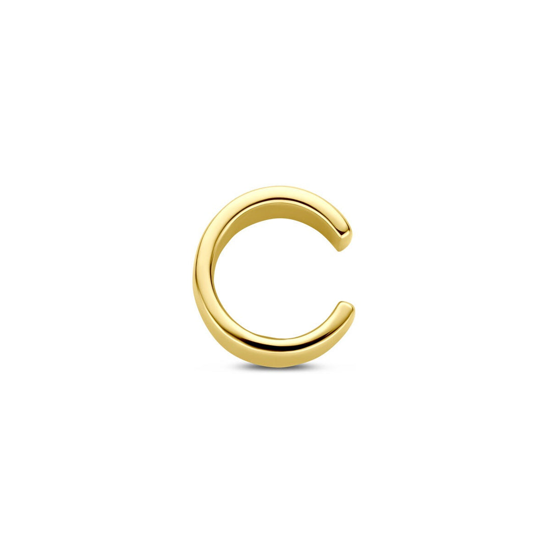 Verguld zilveren ear cuff dames