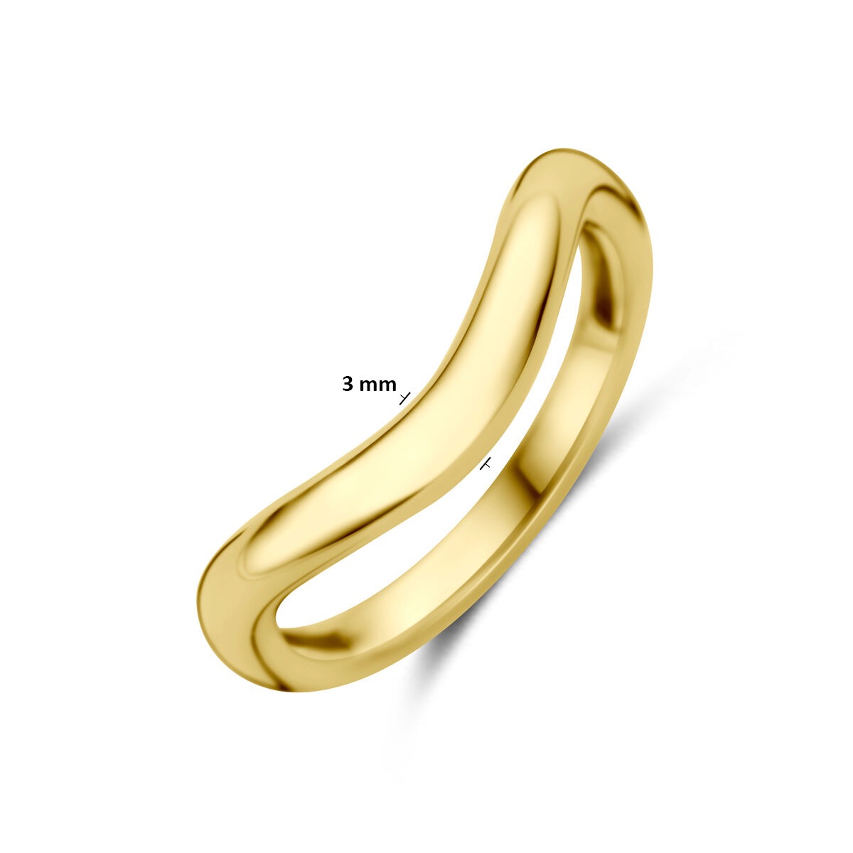 bague en or jaune 14k