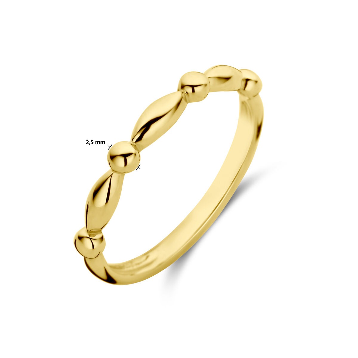 bague pour femme en or jaune 9k