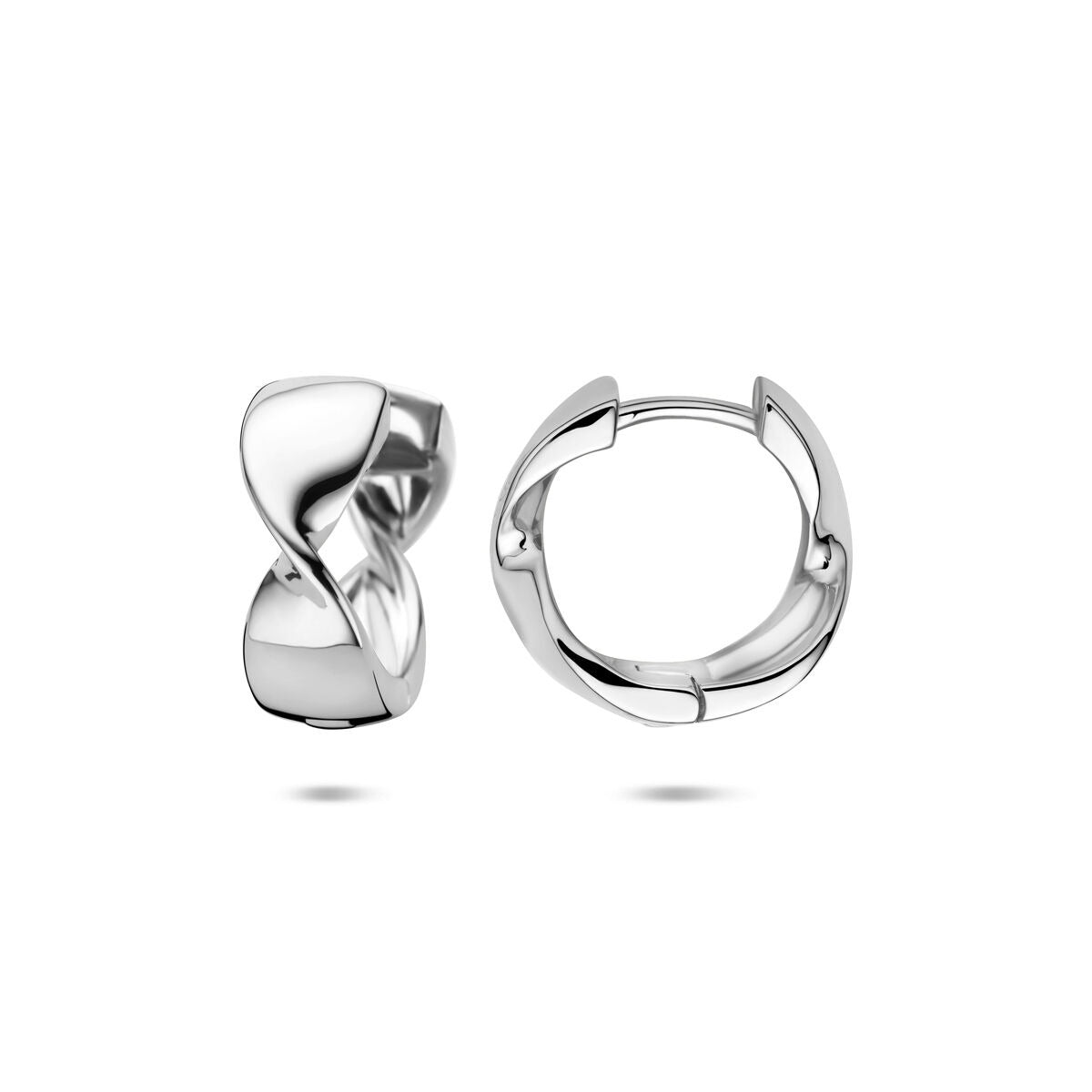 Créoles en argent pour femme – 15 x 6 mm