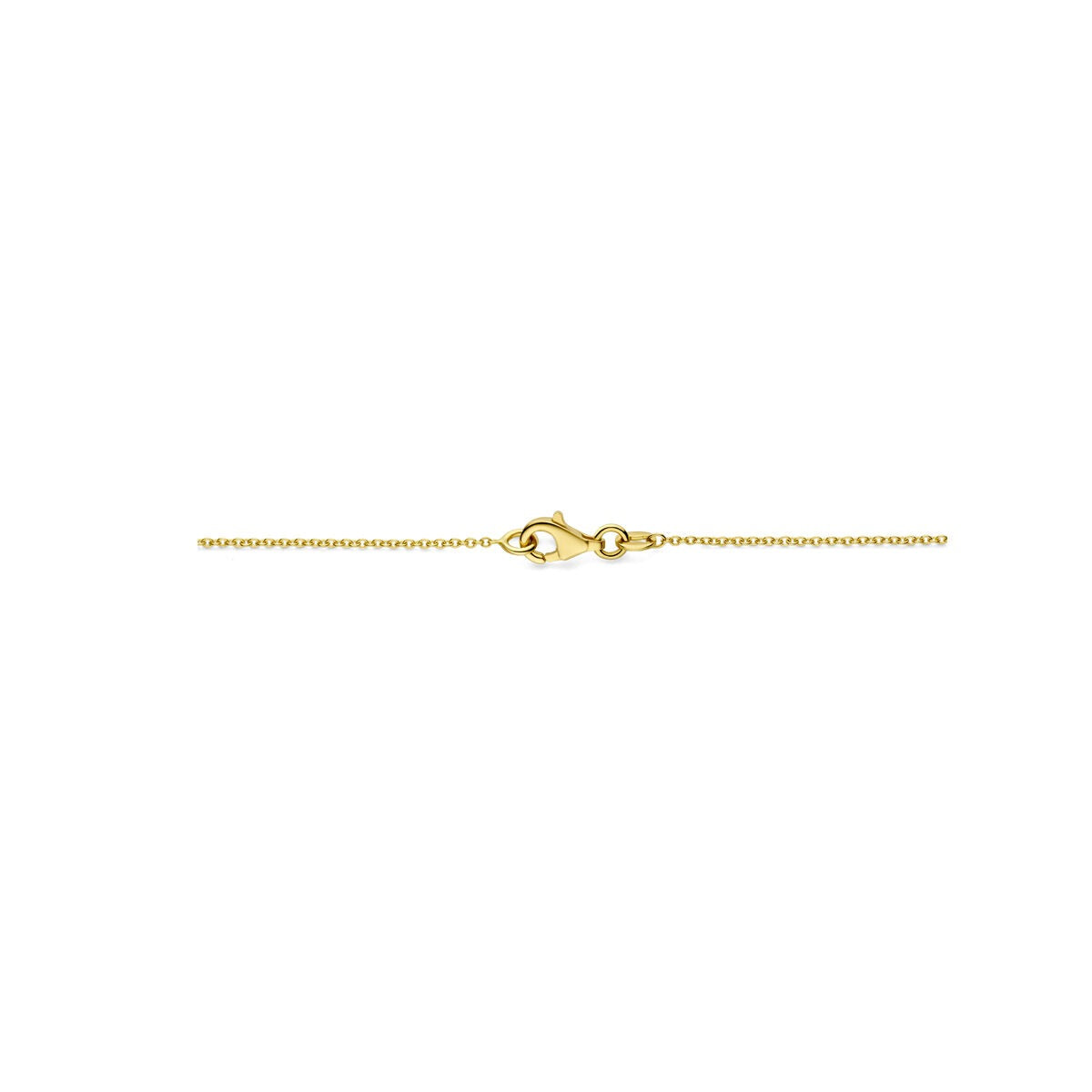 Collier en or pour femme avec des ronds – or jaune 14k
