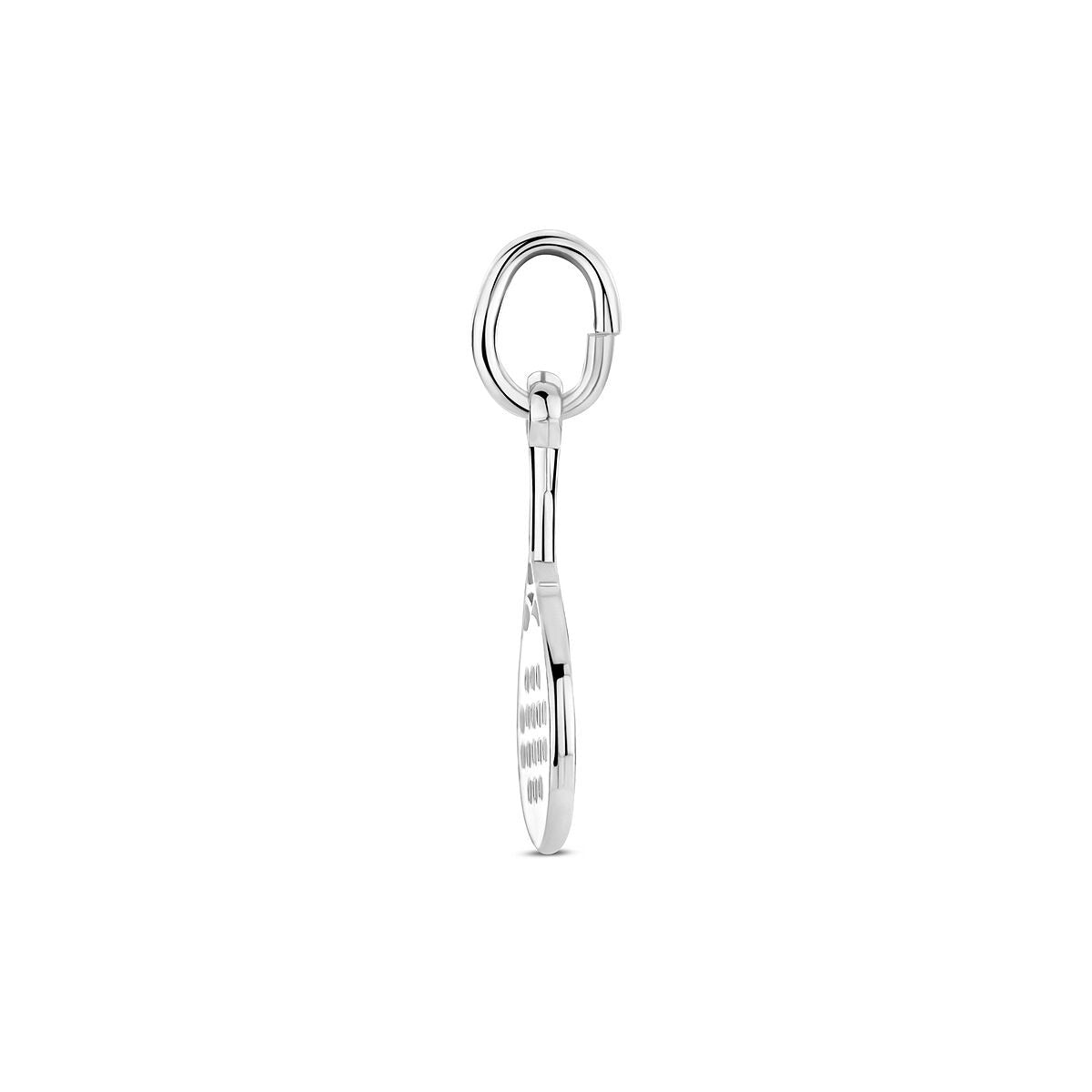 Pendentif raquette de padel argent 925