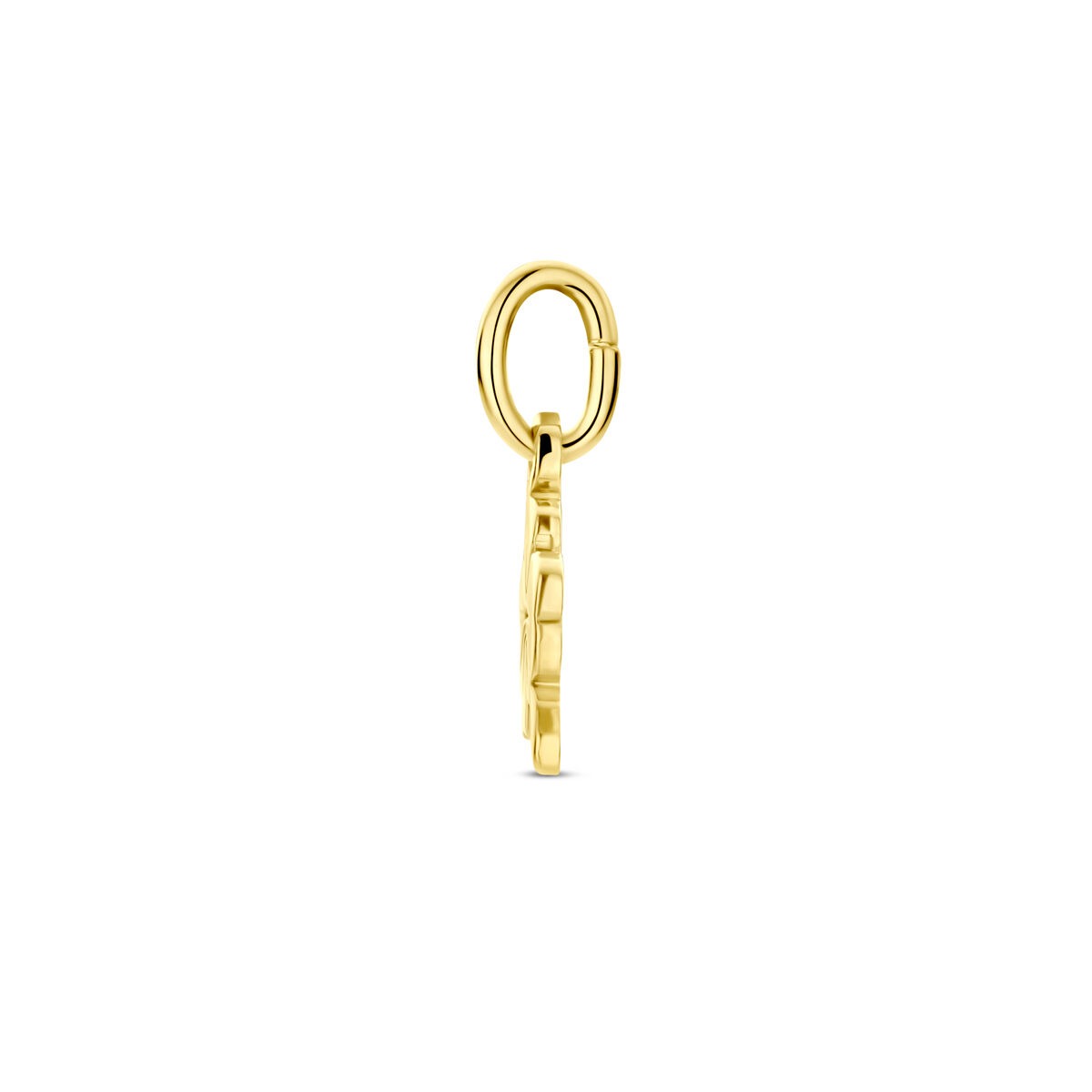 Pendentif trèfle en or – or jaune 9k
