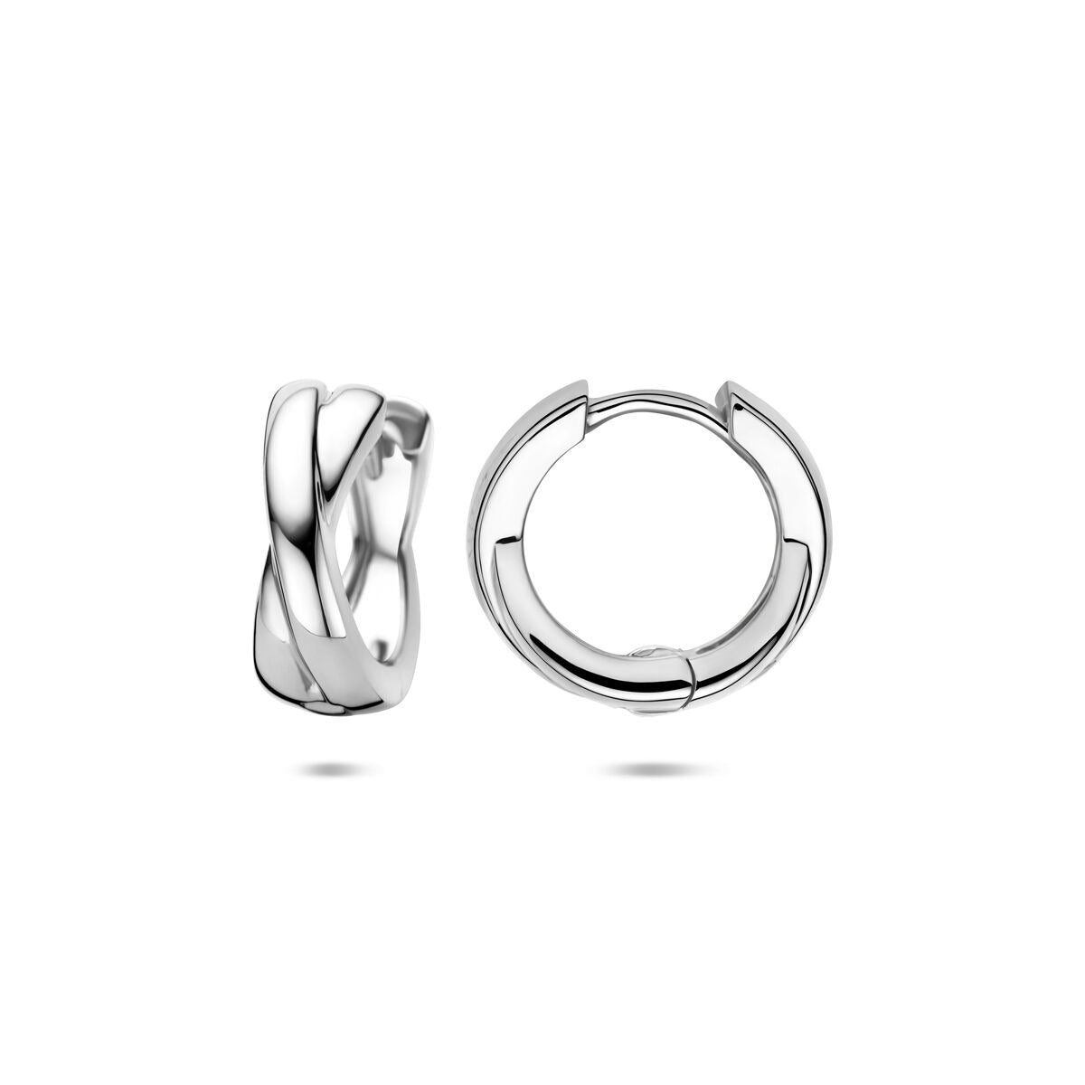 Boucles d'oreilles en argent pour femme – 15 x 5.5 mm