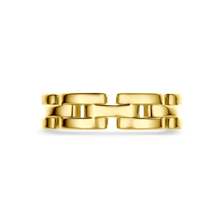 14k geelgouden dames ring