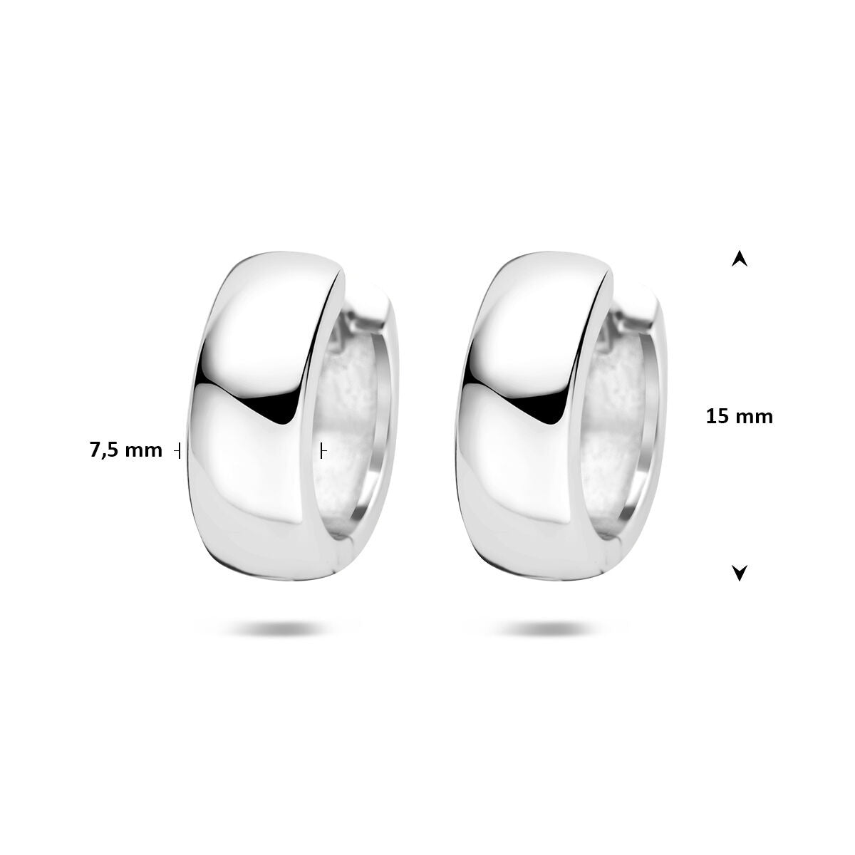 Créoles en argent 925