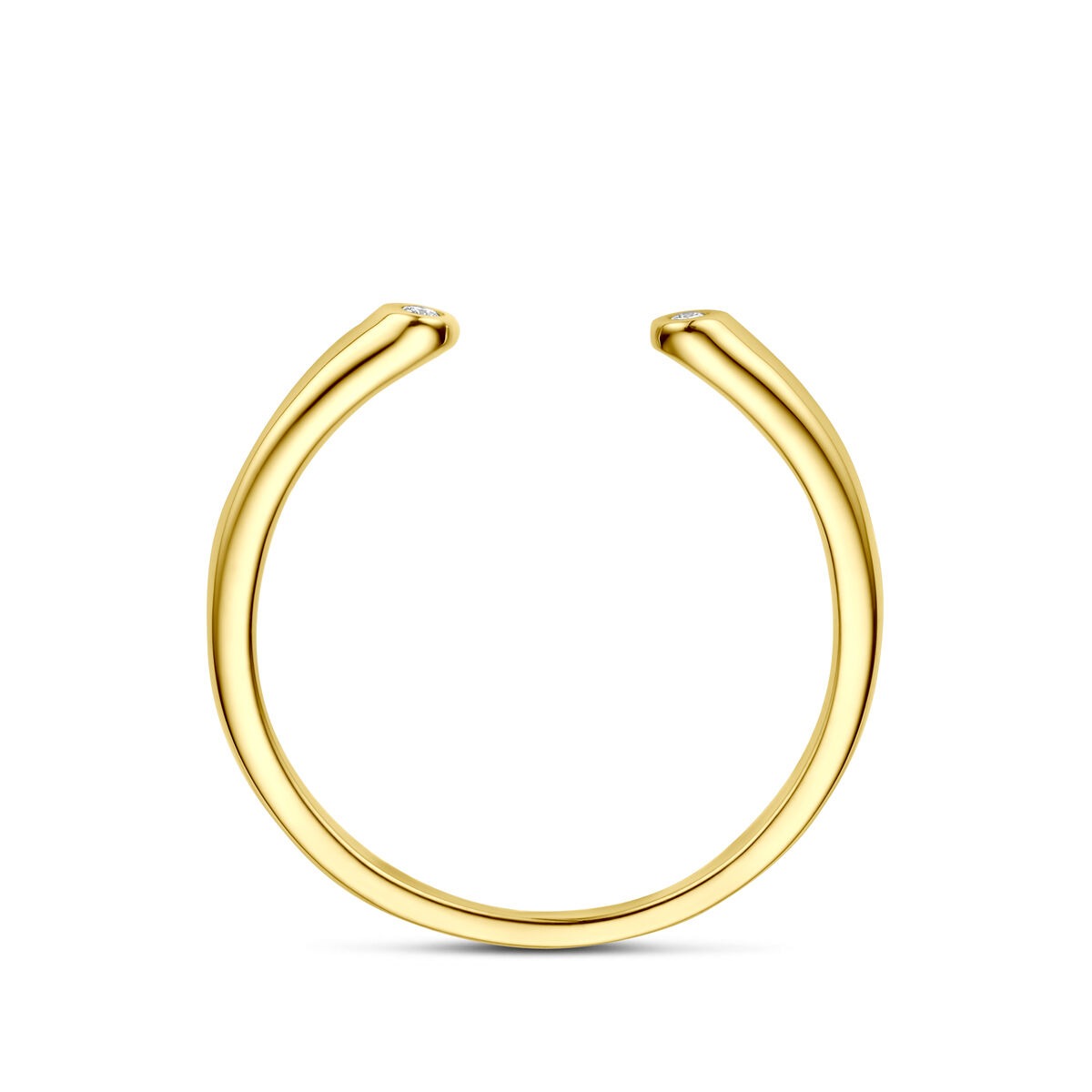 Bague en or avec diamant – 14k
