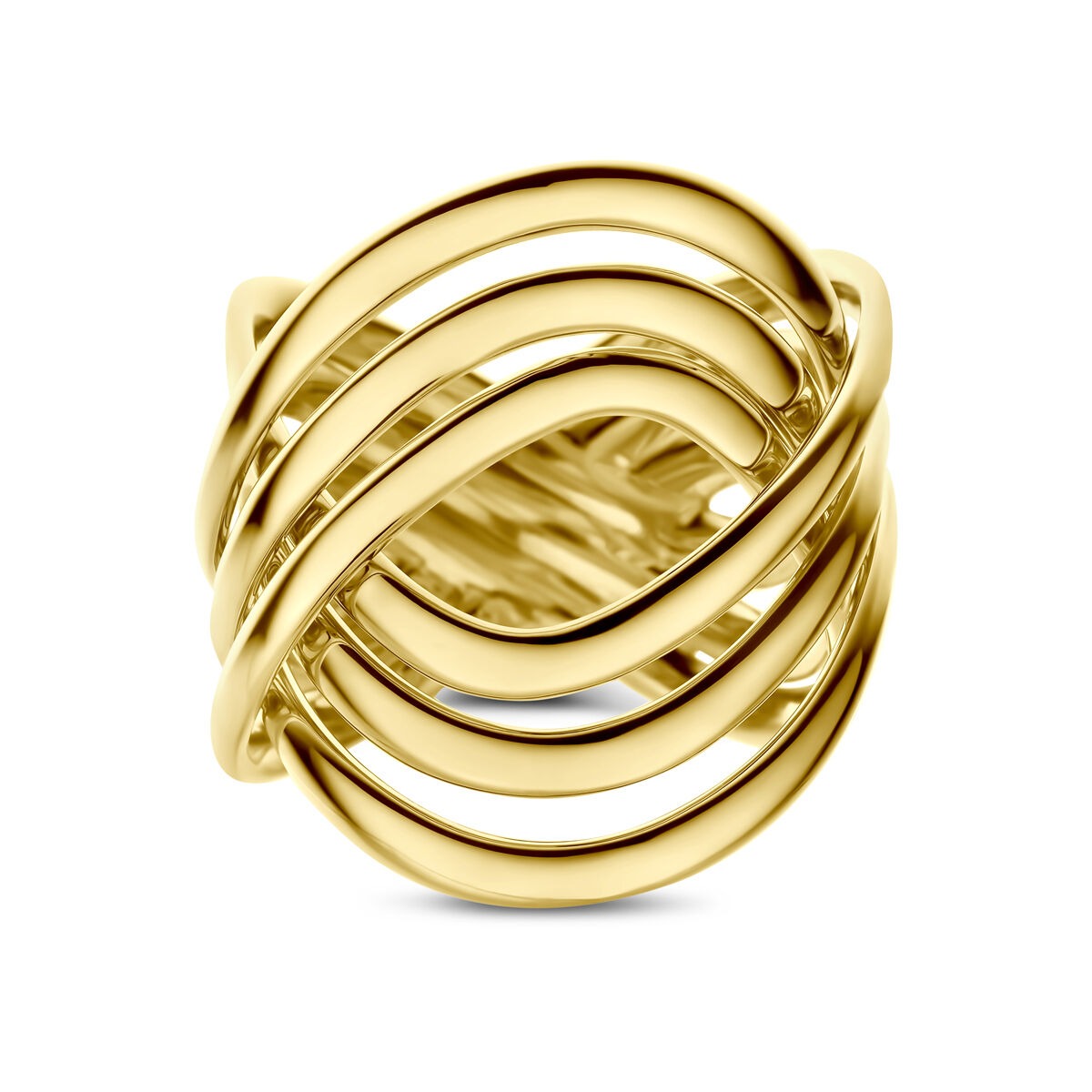 bague pour femme en or jaune 14k