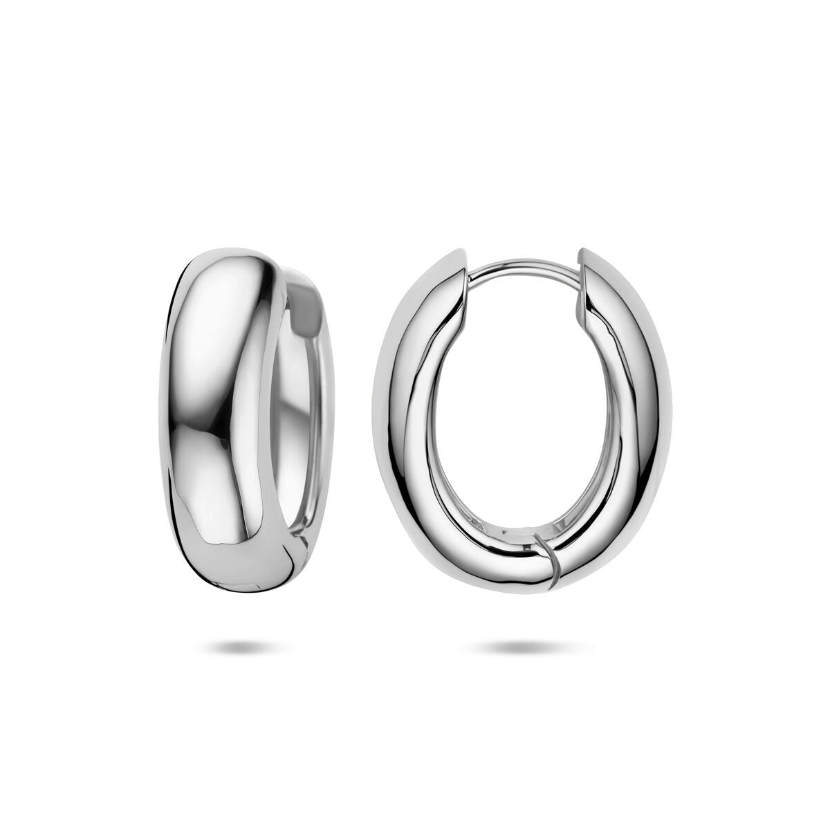 Créoles en argent pour femme – 20 x 17 mm