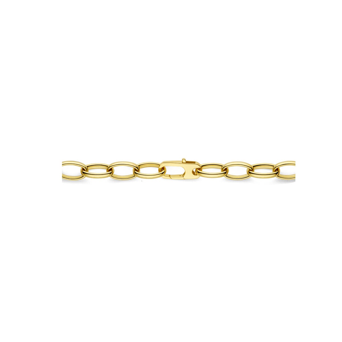 Collier en or pour femme – maillon ancre 14k 8 mm