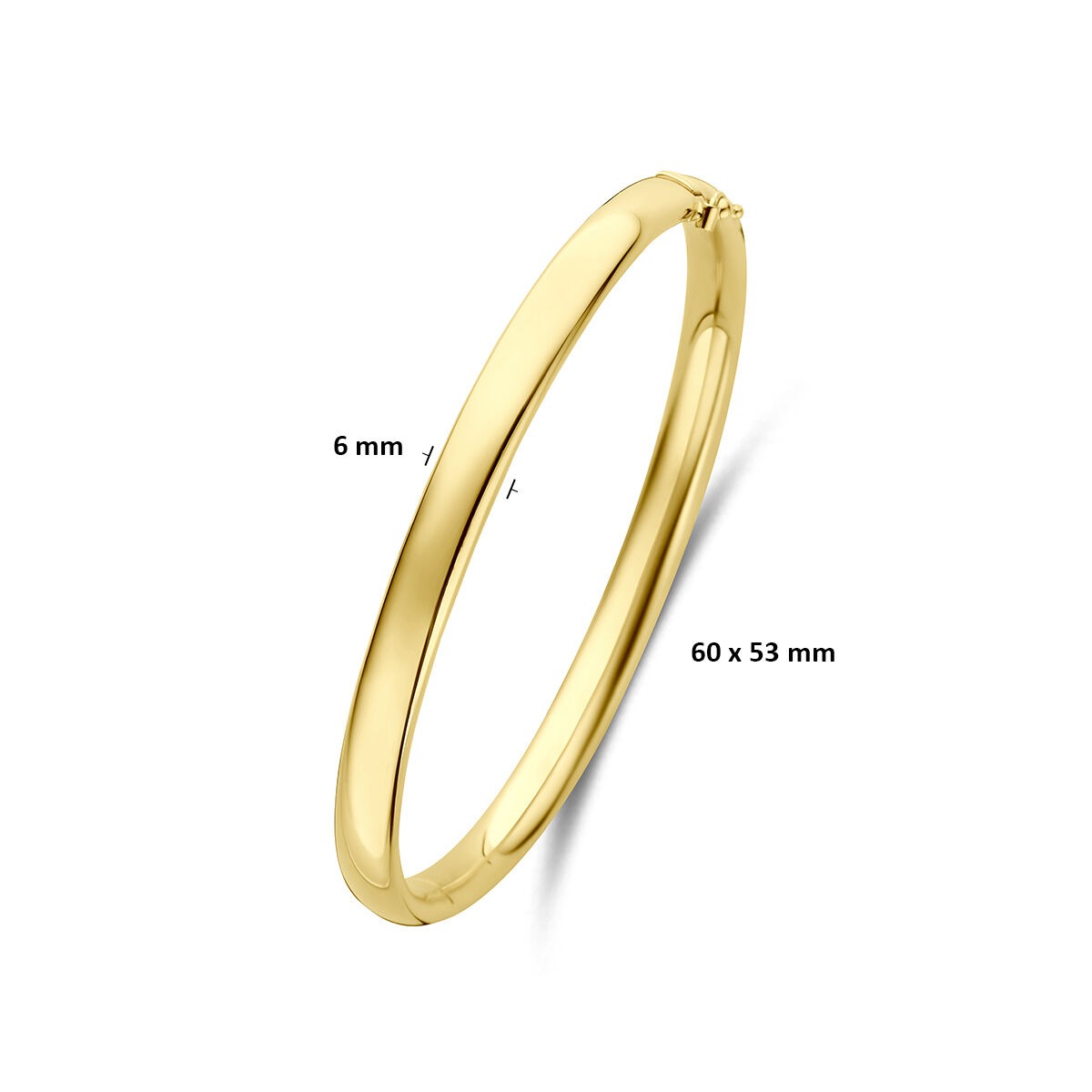 Bracelet en or jaune Silgold 14k