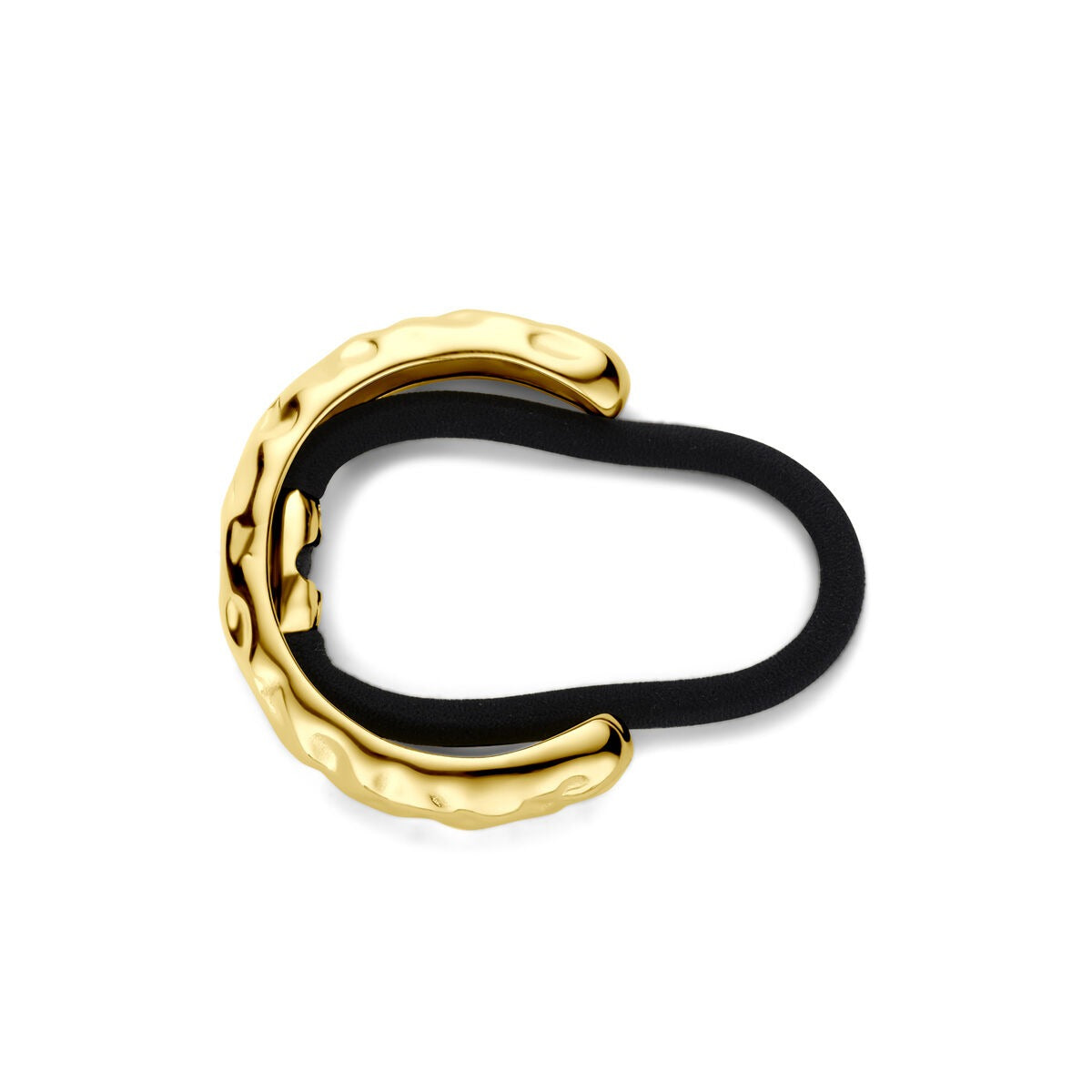 Bracelet de cheveux en acier plaqué or – avec ionisation, 11x51 mm